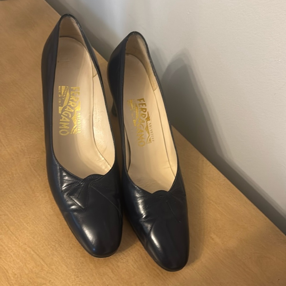 Salvatore Ferragamo Black Shoes